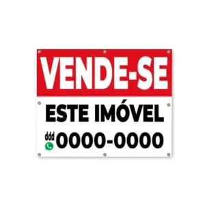 Lona com Ilhós - gráfica em Belém RM Impressos